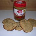 Cookies à la créme de spéculoos