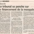 Le financement de la mosquée d' Alfortville