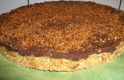 Tarte chocolat pralin