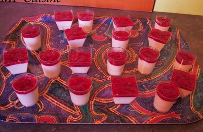 Panna Cotta aux Framboises