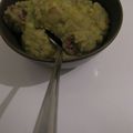 Purée de pois cassés aux saucisses fumées