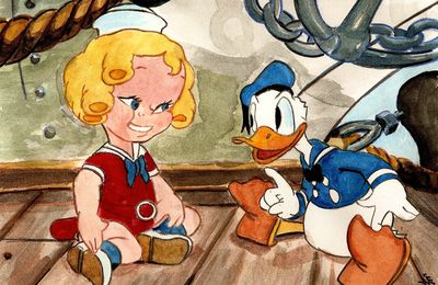 Donald et Shirley Temple par Marino63