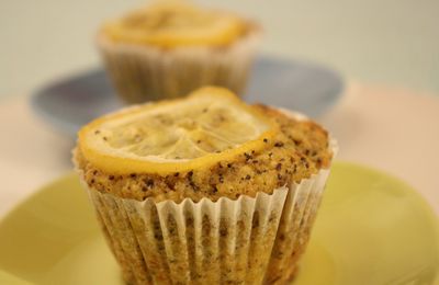 Muffins au citron & graines de pavot