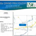 Passage à CAUDROT du 36ème Grand Prix cycliste FOUCHY le dimanche 16 avril 2017
