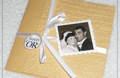 50 ans de Mariage = Noces d'Or