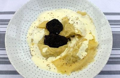Ravioles farcies volaille & truffe