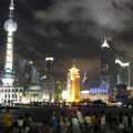 Pudong la nuit vu du Bund