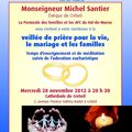 Pour le mariage entre un homme et une femme, prions, manifestons, écrivons à nos élus.