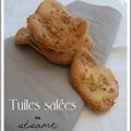 TUILES SALEES AU SESAME