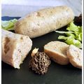 Boudin blanc aux morilles