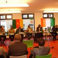 Houphouetistes et Gbagboistes échangent dans la courtoisie et la convivialité convivialité au cours d'une conférence à Bruxelle