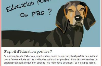 Education positive ou pas ?