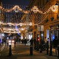 Lumières de Noël et feu d'artifice à Arles 
