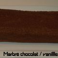 Marbré chocolat vanille