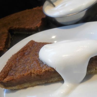 Tarte au sirop d'érable