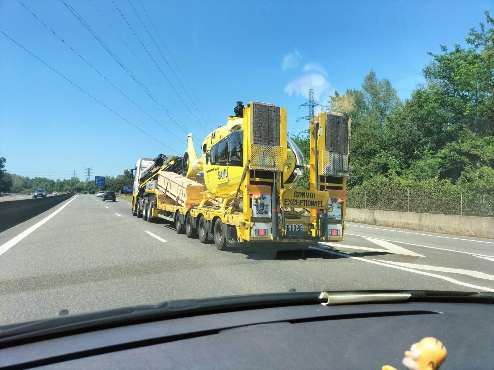 Bayonne, sur la route, hélicoptère (64)