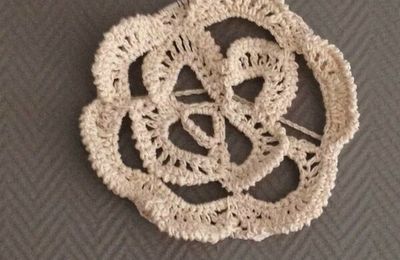 Rose au crochet