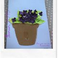 Un bouquet de violettes