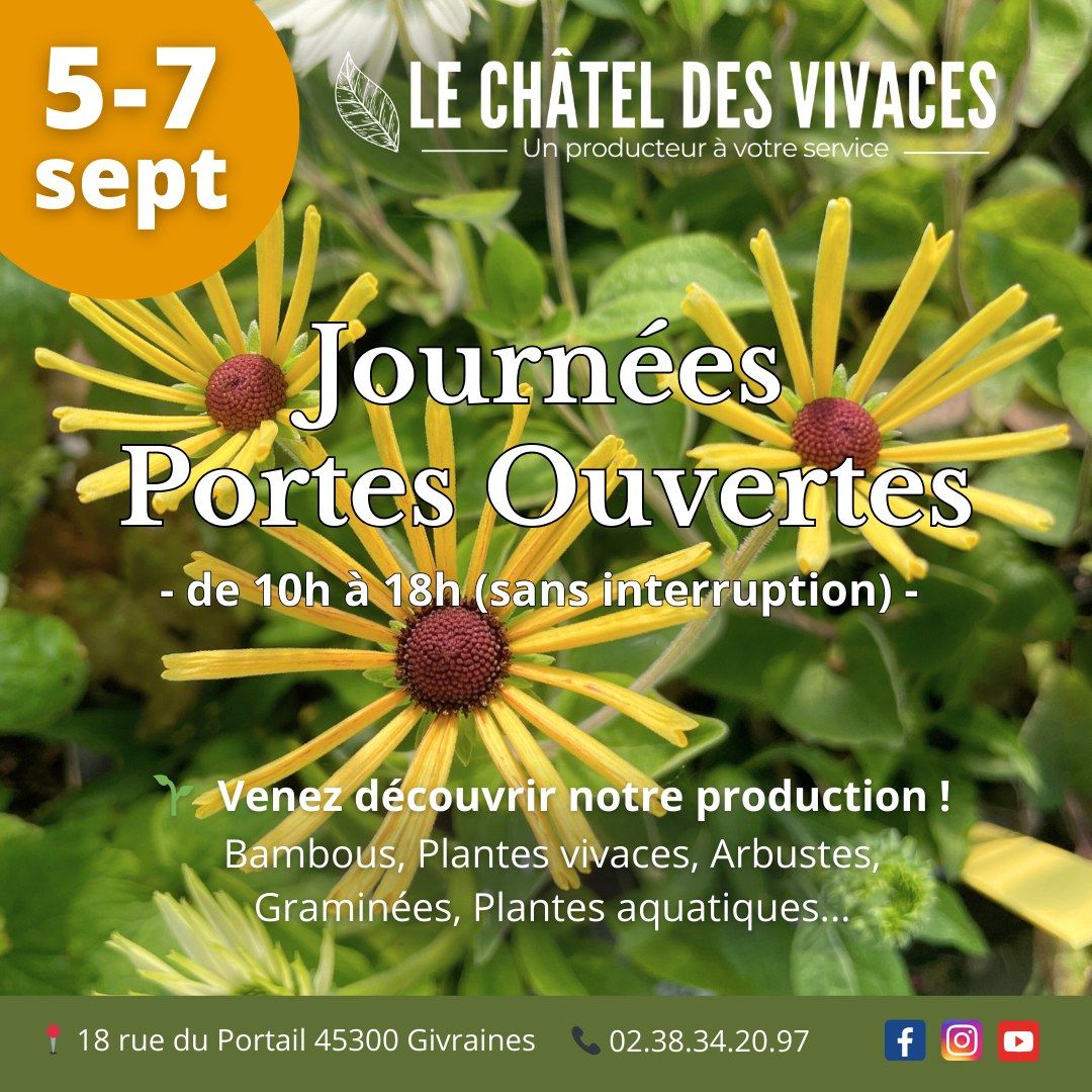 Journées portes ouvertes au Châtel des Vivaces