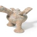 Duck-shaped vessel, Han Dynasty (206 BC – 220 AD)