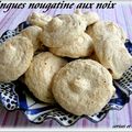 MERINGUES à LA NOUGATINE AUX NOIX