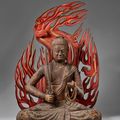 The Buddhist deity Achala Vidyaraja (Fudo Myoo), Japan, 950-1050, Heian period (794-1185)