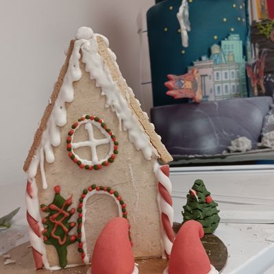 Maison en pain d'épices 