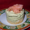 Cheesecake avocat et saumon 