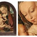 Attribué au Maître de Francfort (actif entre 1490 et 1515), La Vierge à l'Enfant 
