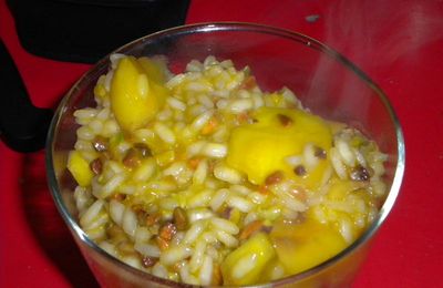 Risotto à la Mangue