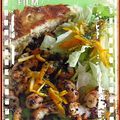 *  Tarte Saint Jacques et sa salade de langoustines à l'orange