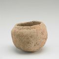 ﻿Vessel with round bottom, Oc Eo culture, Pre-Angkor period, 3rd-6th century, Southern Vietnam, Mekong River Delta