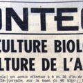 Le bio dans La Dépêche... en 1964 !