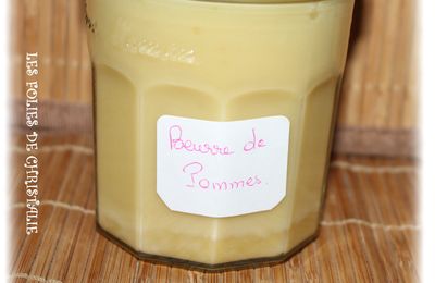 Beurre de pommes au miel (Thermomix)