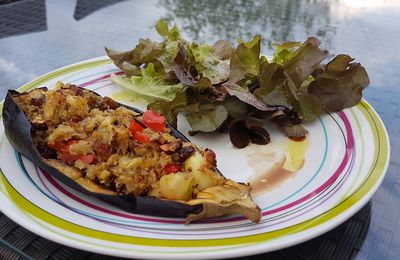 Aubergines farcies