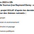 PAS d'ECLAT-Réunion publique d’information et de débat – 6 décembre 2022