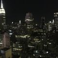 Skyline de nuit sur Manhattan