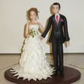 figurine de mariage 