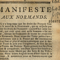 MANIFESTE AUX NORMANDS (1771)