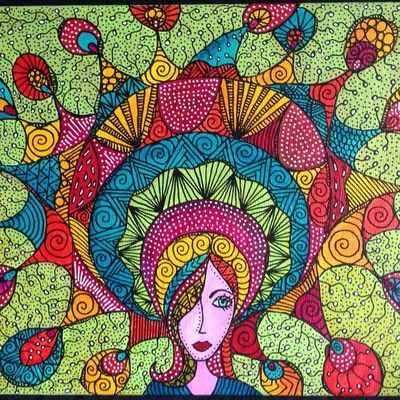 PREMIERS TABLEAUX EN PEINTURE !