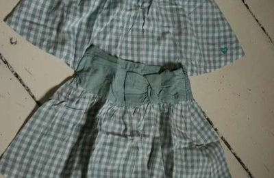 Ensemble Lili Gaufrette, taille 6 ans (mais taille petit !), 25 euros