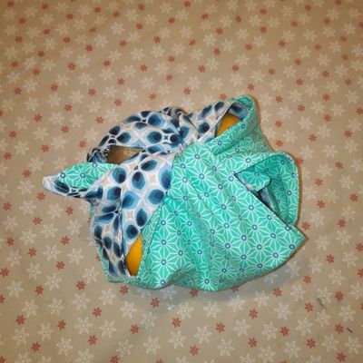 No plastic! Bulk and produce bags.