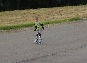 mes nouveaux rollers