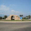 Rond-point à Porto Vecchio (Corse)