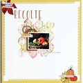 Récolte d'automne