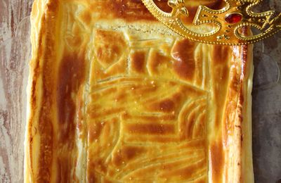 Ma galette des rois à la forme originale : la partie de cartes