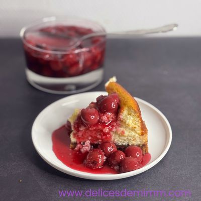Cheesecake aux cerises