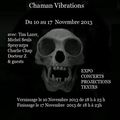 Du 10 au 17 Novembre 2013: Expo Chaman Vibrations ( Tim Lazer, Michel Seuls, SpraYarps, Charlie Chap, Docteur Z, Alice B...)