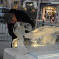 st etienne 42 EV 2013 place Dorian sculpure sur glace