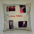 Coussin Johnny Hallyday